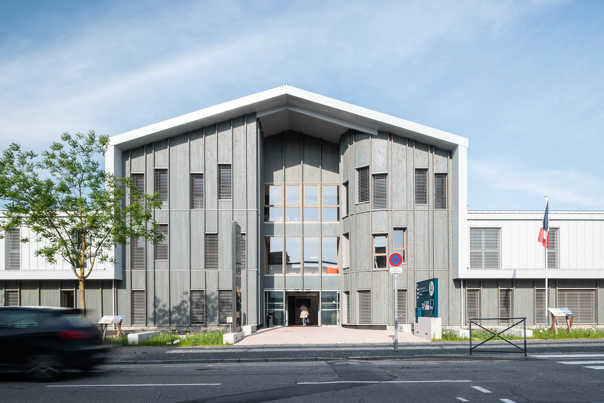Photographie extérieur de la maison du territoire et de l'habitat à Epinal